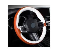 Protector De Cuero para Volante De Coche, Bricolaje, para Sport G30 G31 G32 G20 G21 G11 G12 G14 G15 G16 X3 para G01 X4 G02 X5 G05 X7 G07 Fundas para Volante de Coche(Orange)