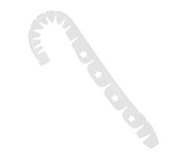 Protector De De Hockey - PP 11,8x3,54 Pulgadas | Replicadora De Lámina De Hielo Ligera | Cubierta Protectora Envolvente De Cuchilla De Entrenamiento para Rendimiento Callejero En Terrenos R
