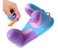 Protector de dedo de silicona - Silicona 10x6x4cm | Resistente al calor Anti Slip Finger Sleeves Reutilizable F́inger de cocina Grip Guards | for Cooking Barbacoa Camping Pesca Pasta Snack