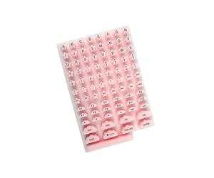 Protector de Dedos Flexible, superposición Adhesiva Fuerte para Teclado, para Laptop con función antiarañazos, Protector Suave al, Accesorio de Punta Francesa con Perfil Delgado