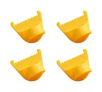 Protector de dedos genérico de 4 piezas | Protector de dedos, Dedos de seguridad para principiantes, adultos, bordado, relleno de ergonómico, anti-Slip Sewing Thimble for uph