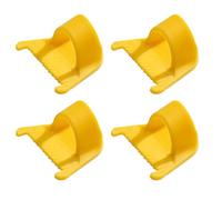 Protector de dedos para 4 piezas - Protector de dedo, Dedos de seguridad para principiantes, adultos, bordado, acolchado, ergonómico, anti-Slip Sewing Thimble for uphol