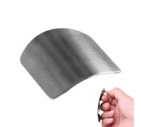 Protector de dedos para cortar verduras, acero inoxidable para evitar daños, ajustable, portátil, protector de dedos resistente a los cortes | para carne, pescado, patatas, pepino