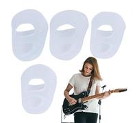 Protector De Dedos Para Guitarra, 4 Protectores Antideslizantes Para La Punta De Los Dedos, Protectores Para La Punta De Los Dedos De La Guitarra Para Tocar Instrumentos De Cuerda, Púas Para El Pulgar