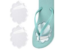 Protector de dedos para sandalias - Protector de dedos cómodo - almohadillas transparentes antigolpes, autoadhesivas, lavables, separador, transpirable, playa, mujer, hombre al aire libre