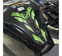 Protector de depósito adhesivo resinado compatible con moto Kawasaki Z750 Z1000 Z750 Z