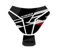 Protector de depósito de resina 3D compatible con BMW S 1000 RR 2023 On GP-2043 (Black Storm)