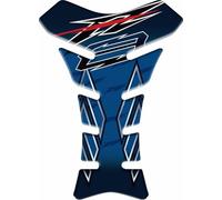 Protector de deposito de Resina fz8 Adhesivo Resina 3D - Pegatina Deposito fz8 Moto 3D Compatible con Yamaha Fz8 fz8 Tankpad Fazer (Azul) 20x14cm