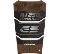 Protector de depósito resinado adhesivo efecto 3D compatible con moto BMW R1250GS R 1250 R-1250-GS BMW-R1250GS GS Adventure ADV GS-Adv v2