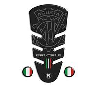Protector de depósito resinado adhesivo efecto 3D, compatible con moto MV Agusta Brutale