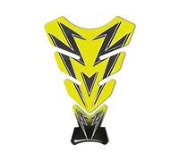 Protector de depósito Tank Pad adhesivo 3D para Moto Colors Amarillo, 13 x 19 cm