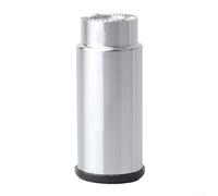Protector de desviador trasero para eje de liberación rápida 6061 Aleación de aluminio Protector de engranaje de bicicleta Antideslizante Color negro ligero Parte de ciclismo (plata)