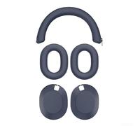 Protector de diadema de silicona para la cabeza y almohadillas para orejas hechas para Sony WH-1000XM6 que proporciona fiabilidad y resistencia a la abrasión (azul profundo)