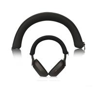 Protector de diadema para Sony WH1000XM5, hecho de silicona para una protección diaria segura y fácil mantenimiento (negro)