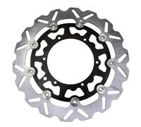 Protector de disco de freno trasero Ajuste para EXC SXF XC XCF XCW para Husqvarna TE FC TC TX FX Discos de freno delanteros Rotores Soporte adaptador pinza(320MM Disk Black)