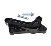Protector de disco de freno trasero Ajuste para EXC SXF XC XCF XCW para Husqvarna TE FC TC TX FX Discos de freno delanteros Rotores Soporte adaptador pinza(320MM Bracket Black)
