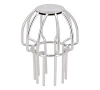 Protector de drenaje de canalón de acero inoxidable para soluciones eficientes de gestión del agua (75 tubos)