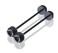 Protector de Eje Deslizante Horquilla Rueda Delantera y Trasera CNC para Yam&AHA YZF-R6 2017-2024(Style L)