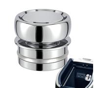 Protector de enchufe para coche, de metal, a prueba de polvo, de aleación de zinc, pieza de repuesto decorativa, a prueba de polvo, accesorios para camiones y barcos