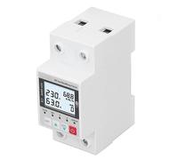 Protector de Energía Inteligente con Monitoreo Remoto Digital Protector de Subtensión WIFI Multifuncional para Protección de Voltaje (Tipo de retroiluminado)