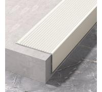 Protector de escalera para escalera, antideslizante, impermeable, no se decolora, para ayudar a los niños mayores a caminar las escaleras de forma segura, color blanco, 90 cm