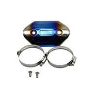 Protector de escape de motocicleta de acero inoxidable, protector térmico, cubierta antiescaldaduras, compatible con Yoshimura AR SC AK. Motocicleta Protector de Tubo de Escape(B-YO)
