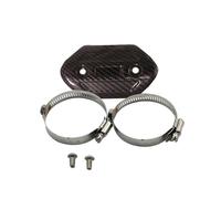 Protector de escape de motocicleta de acero inoxidable, protector térmico, cubierta antiescaldaduras, compatible con Yoshimura AR SC AK. Motocicleta Protector de Tubo de Escape(A-YO)