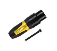 Protector De Escape para Motocicleta para HO&NDA CBF125, CBF190R, CBF 500, 600, CBF1000 Y CBF 1000. Deslizadores Cuadro Motocicleta(Oro 1)