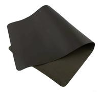 Protector de escritorio hecho de piel de PVC, diseño antideslizante con tamaño grande de 80 x 40 cm para un uso eficiente del mouse y cuidado del espacio de trabajo (D)