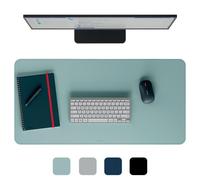 Leitz Alfombrilla de escritorio grande – Protector impermeable antideslizante (80×40 cm, menta)