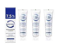 Protector de esmalte y pasta de dientes para fortalecer los dientes, para dientes sensibles, reparación de esmalte de dientes, spa, pasta de dientes sin flúor, respiración fresca, 120 g/4,23 oz