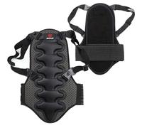 Protector de espalda deportivo - Carcasa resistente a los impactos | Acolchado | Soporte flexible para la columna vertebral, transpirable, absorbe los golpes, para snowboard, ciclismo