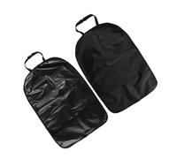 Protector de Espalda para Coche Infantil Negro de Tela Oxford | Antipatadas y Antibarro, Fácil de Limpiar, Evita Manchas y Arañazos Respaldo