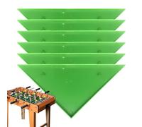 Protector de esquina de mesa de la máquina de fútbol, protectores de esquina de mesa para fútbol | Triangle Edge Guard Football Game - de piezas de repuesto de seguridad 6x Edge,