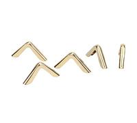 Protector de Esquina de Metal, Protector de Borde de Hierro para Menús(Color de latón 2.2MM)