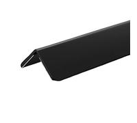 Protector de esquinas autoadhesivo de PVC resistente al agua for bordes de esquinas, 0,8/1 m/1,2/1,5/1,8/2/2,2/2,4/3 metros de largo y 1-3/5" de ancho, protector de esquinas for paredes (gris, 2,4 m)(