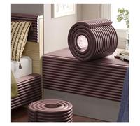 Protector de esquinas con relleno de espuma suave, Tiras de espuma adhesiva 1 cm x 20 for protección esquinas y bordes. Multicolor. Varios tamaños(Bruin,2m/6.56ft)
