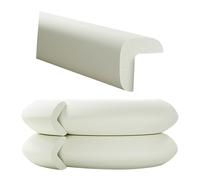 Protector de esquinas para muebles, Borde protector de esquina for muebles TPU for escritorio metal, multicolor, varios tamaños(White,1W x 1000L cm)