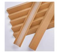 Protector de esquinas para palés de cartón, Protectores de bordes y esquinas cartón resistentes en forma L, 3 mm ancho, 100 unidades for embalaje(L 1.0m/39.4in,THK 5mm)