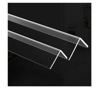 Protector de Esquinas para Paredes Autoadhesivo, Clear Corner Guards, Self Adhesive Wall Edge Protector Trim Strip, Furniture Corner and Edge Safety Bumper(W 3cm,L 0.8m/2.6ft)