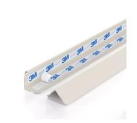Protector de Esquinas para Paredes Autoadhesivo, Corner Protection 1.5cm Width Corner Protector, Aluminum Alloy Edge Decorative Strip,Self-Adhesive Type(Style 9,L 0.8m/2.6ft)
