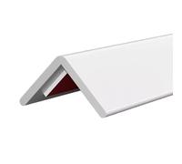 Protector de Esquinas para Paredes Autoadhesivo, Home Plastic PVC Corner Guards Angle Trim Wall Corner Guard Edge Protector, Protects Wall Edges from Paint Chips(Style 2,L 1.2m/3.9ft)