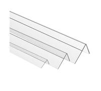 Protector de Esquinas para Paredes Autoadhesivo, Plastic Edge Protector, Household Transparent Waterproof PVC Corner Protector, Self-Adhesive(1.7x180cm/0.7x71in)
