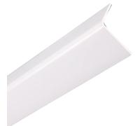 Protector de esquinas para paredes, Protectores de esquina escaleras y muebles pared autoadhesivos con moldura en L PVC, color beige natural, varios tamaños