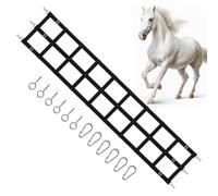 Protector de Establo para Caballos de 3 x 0,5 m Resistente a la Intemperie,