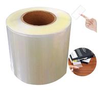 Protector de etiquetas transparente de 2 x 3 pulgadas - 300 etiquetas por rollo