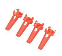 Protector de Extensor de del Chasis RC, ABS -Drone -AutomsProtector Good Compatibilidad Fácil Instalación para Al Aire Libre (Orange)
