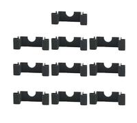 Protector de extremo de riel, 10 unidades, 35 mm, protector de corte de riel DIN, protector de tapa de extremo de riel para montaje industrial y de hardware