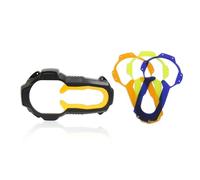 Protector de faro de motocicleta Protector de faros de motocicleta compatible con BMW R1200GS LC GSA R1250GS ADV 2024 con 3 cubiertas fluorescentes.(U Transparent)