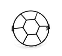 Protector De Faro Moto Protector De Faros Motocicleta 7 Pulgadas Lámpara Luz Cubierta Montaje Metal Malla Máscara Parrilla(L)